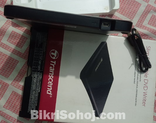 Slim Portable DVD Writer (Transcend Brand)
